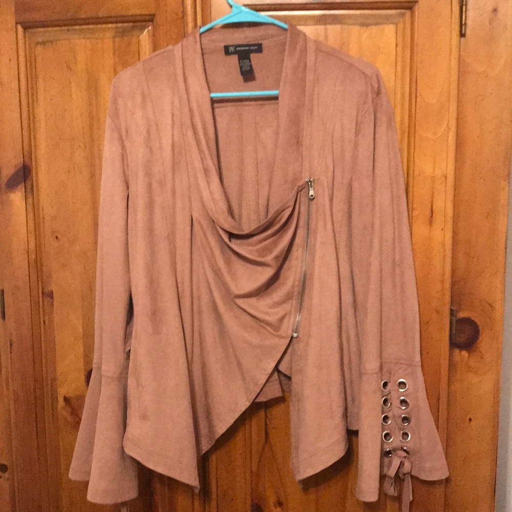 INC faux suede jacket - NEVER WORN